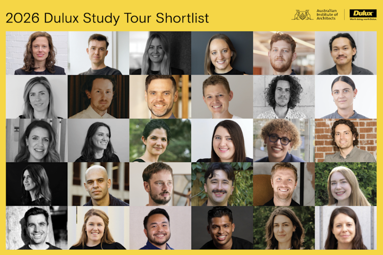 2026 Dulux Study Tour shortlist announced
